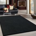 thumbnail image 1 of Amazing Rugs NL1007-57 5 x 7 ft. Fancy Shaggy Hand Tufted Area Rug in Black, 1 of 1