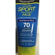 Neutrogena Cool Dry Sport Face Sunscreen, SPF 70, 3 Oz.