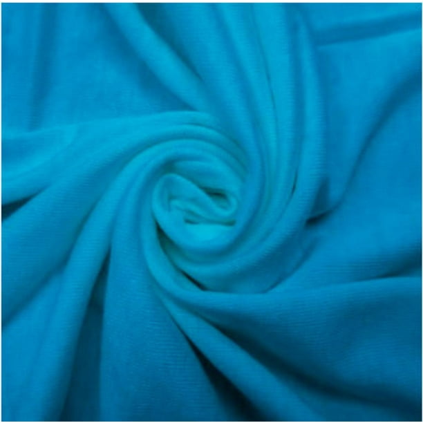 "FREE SHIPPING!!! SAMPLE SWATCH Turquoise Rayon Jersey Stretch Knit