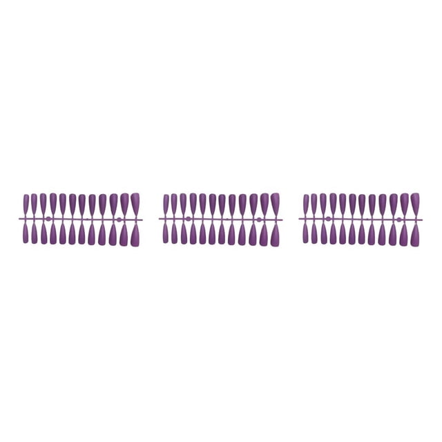 Seitruly Tabletas para mejorar las uñas Diseño de puntos elegantes Durabilidad Textura esmerilada Puntas de manicura para uñas postizas usables Type1 NO1 Seitruly CBP456189