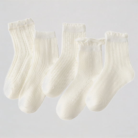 Krdevn Breathable Kids Socks Mesh Ankle Socks for Girls Boys Soft Comfortable Everyday Casual Wear,1-3 Years