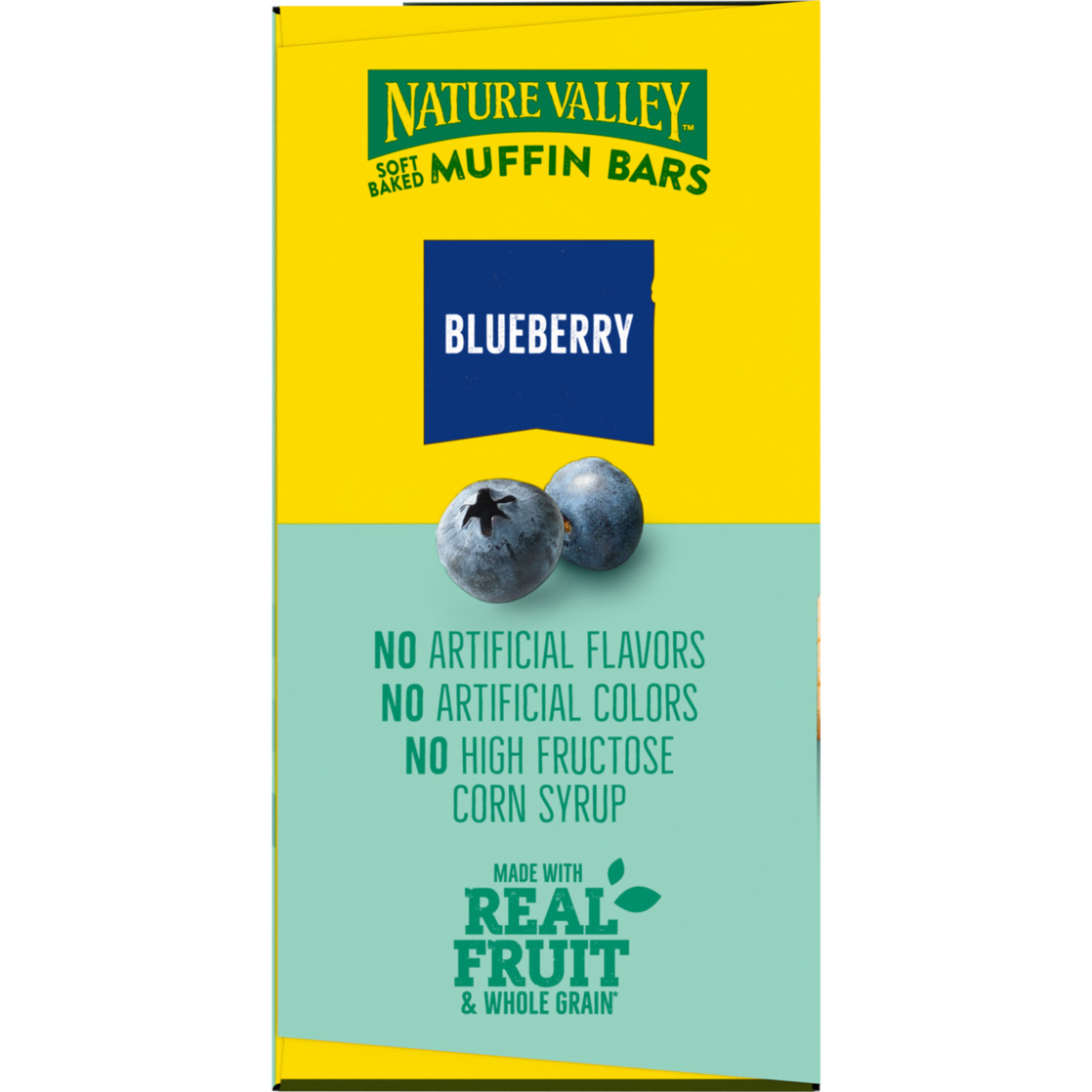 (3 pack) Nature Valley Soft Baked Muffin Bars, Blueberry, Snack Bars, 10 Bars, 12.4 oz