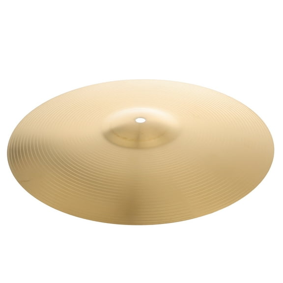 LOLIPPYY Drum Cymbals Replacement Alloy Golden For Practice Performance 1Pack