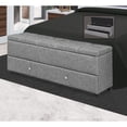 thumbnail image 4 of Baul Matrimonial Francia Gris - Kessa Muebles, 4 of 4