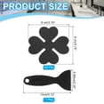 thumbnail image 2 of Uxcell Bathtub Non Slip Stickers Safety Shower Floor Anti Slip Stickers with Adhesive Decals Scraper for Bath Tub Shower Black, 2 of 7