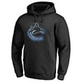thumbnail image 2 of Men's Black Vancouver Canucks Rinkside Pond Hockey Pullover Hoodie, 2 of 3
