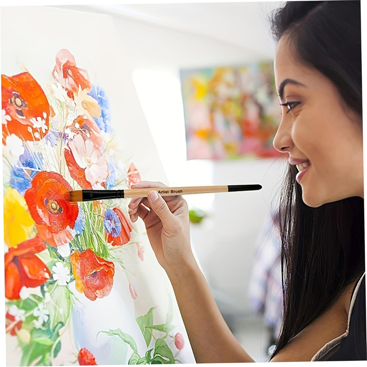 1 * Paint Brush Set-As Shown