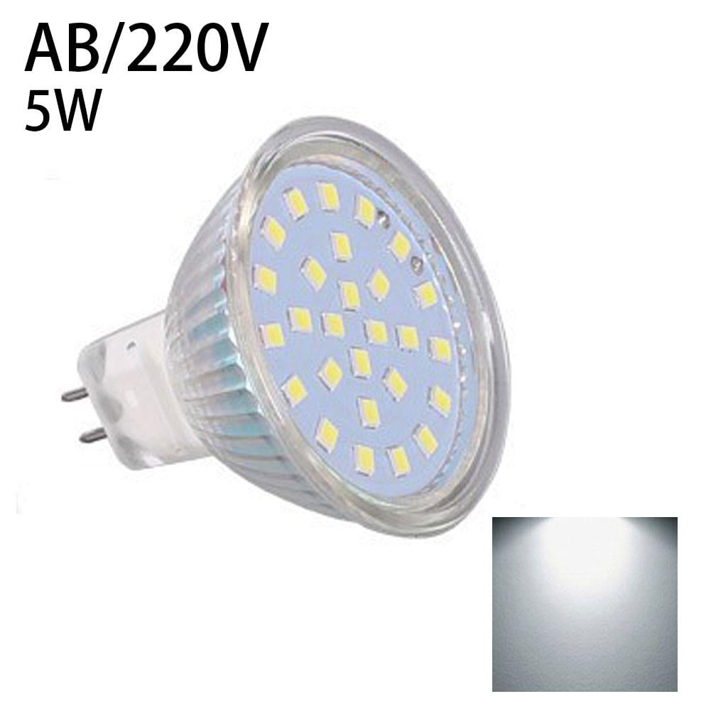 stap in storm impliceren 1XMR16 LED Bulbs 3W 5W 7W Recessed Spotlights Lamp 2023 12V GU5.3 220V G1V5  - Walmart.com