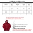thumbnail image 2 of Superhero Masked Zip Up Hoodie, Movie Character Graphic Print Full Zip Pocket Outerwear for Adults Cosplay Party, 2 of 2