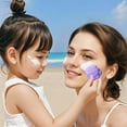 thumbnail image 3 of Cute Cat Sunscreen Applicator Brush Set With Protective Cover For Kids Sun Lotion Roller Tool, 3 of 4