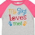 thumbnail image 4 of Inktastic My Gigi Loves Me Grandchild Boys or Girls Toddler T-Shirt, 4 of 5
