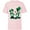 Soft Pink, variant on Disney Green Leprechaun Mickey & Minnie St. Patrick's Day - Short Sleeve T-Shirt for Kids - Customized-White