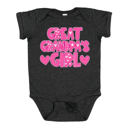 

Inktastic Great Grandpa s Girl Granddaughter Gift Girls Baby Bodysuit