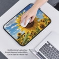 thumbnail image 6 of Pofeuu Sky Golden Sunflower Field Print Laptop Carrying Case,13-15-Inch Laptop and Tablet, Sleek Design, Durable and Water-Repellent Fabric, Business Casual or School-15 inch, 6 of 8