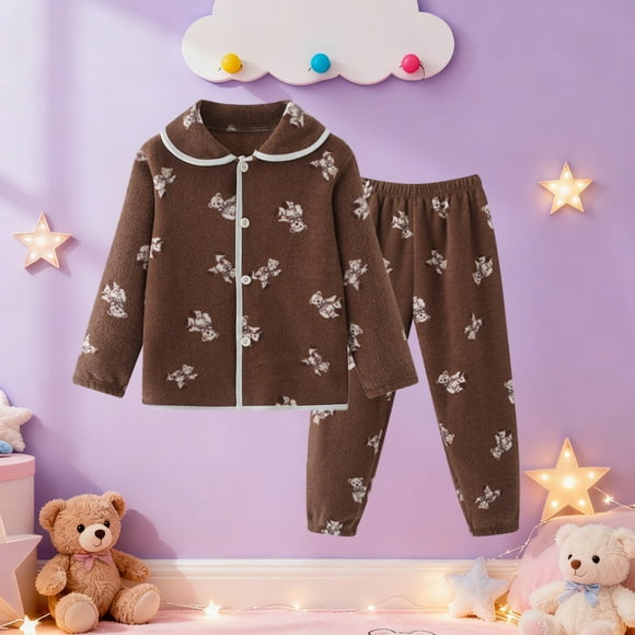 Cowsor Vêtements Mignons pour Enfants Ensemble Sweat à Manches Longues et Pantalon Vêtements de Détente pour Tout-Petits