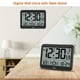 thumbnail image 3 of Reloj de pared digital Atomic WallArge, autoajustable con temperatura, 3 of 7