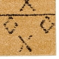 thumbnail image 6 of Morrocan Atlas Camel 8x10 Shag Rug Neutral Geometric Distressed Design, 6 of 6