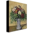 thumbnail image 2 of Trademark Fine Art "Bouquet Of Flowers In A Vase" Canvas Wall Art by Paul Cezanne, 2 of 2