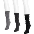 MUK LUKS Women's 3 Pair Pack Knee High Socks
