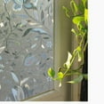 thumbnail image 3 of Adhesive Free Frosted Window Clings Sun Proof Privacy Window Film with Static Technology for Bathroom Bedroom 100x45cm, 3 of 5