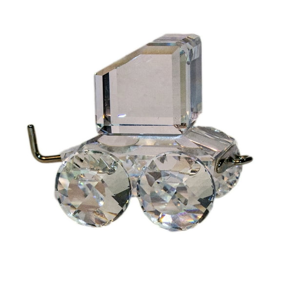 Swarovski Figurine: 15147 Train Tender Car | Faceted Crystal