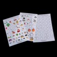 thumbnail image 2 of Baohd 6 Sheet Kawaii Cute Fat Rabbit Transparent Stickers Scrapboking Album Decor, 2 of 9