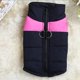 thumbnail image 2 of Abrigo para perros de otoño/invierno, chaleco para mascotas, chaqueta impermeable de algodón para perros, abrigo para cachorros, chaqueta abrigada para perros (S, rosa), 2 of 5