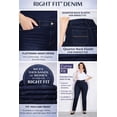 thumbnail image 2 of Catherines Women's Plus Size Right Fit Curvy Jean, 2 of 6