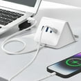 thumbnail image 4 of USB3.0 Adapter Hub With Type C Port And Stand Function 5Gbps USB Docking Station, 4 of 18