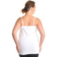 thumbnail image 2 of Angelina Seamless Tank Top with Adjustable Spaghetti Straps (1 or 6 Pack), 2 of 3