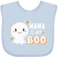 thumbnail image 3 of Inktastic Mama is My Boo with Cute Ghost Boys or Girls Baby Bib, 3 of 4