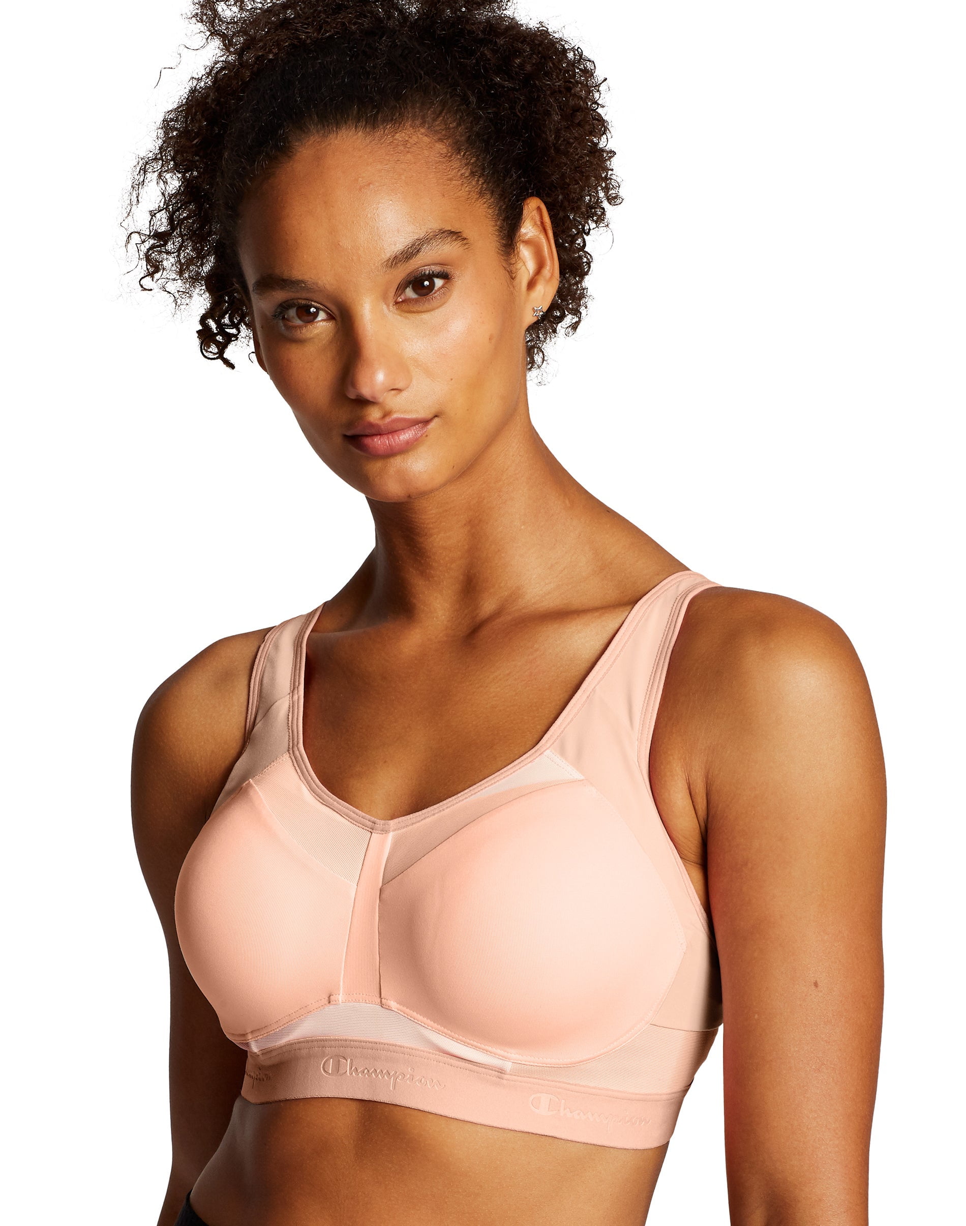 Champion Women's Motion Control Underwire Sports Bra B1526 34B Primer Pink  at  Women's Clothing store