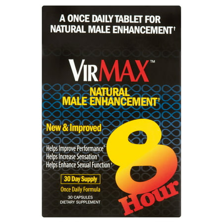 VirMax Natural Male Enhancement Capsules, 30 count