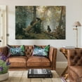 thumbnail image 3 of Ivan Shishkin Print Painting Morning in A Pine Forest Poster Cool Artworks Painting Wall Art Canvas Prints Hanging Picture Home Decor Posters Gift 24x36inch(60x90cm), 3 of 6