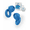 Blue, variant on FLYGIENE Noise Reduction Soft Silicone Earplugs for Hearing Protection, Blue, One Size, 1 Pair
