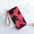 thumbnail image 5 of Cow Printed Wallet for Women Girls Cute Stylish Leather Purses, 5 of 6