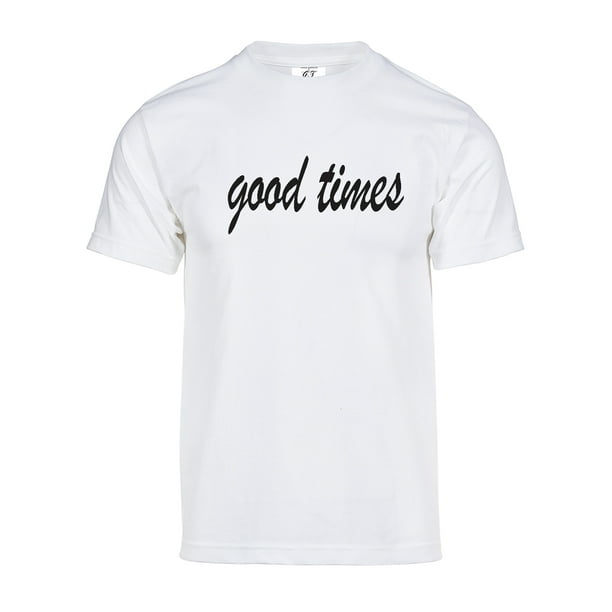 Gravity Threads Mens Good Times Short-Sleeve T-Shirt - White - 3X-Large 
