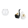 thumbnail image 1 of Figuras De Cisne Transparentes Para Pecera Pequeña, Adorno De Mesa, Pecera, Jarrón Para Oficina, Decoración Del Hogar, Plantas, Artesanías, Decoración Para Parejas, Estatuas De Cisne Para, 1 of 8