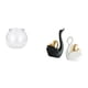 thumbnail image 1 of Figuras De Cisne Transparentes Para Pecera Pequeña, Adorno De Mesa, Pecera, Jarrón Para Oficina, Decoración Del Hogar, Plantas, Artesanías, Decoración Para Parejas, Estatuas De Cisne Para, 1 of 8