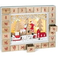 thumbnail image 1 of Calendario de adviento de madera reutilizable BRUBAKER para, 1 of 1