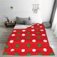 thumbnail image 5 of Balery White and Green Polka Dot Manta de Felpa Suave y Acogedora – Cobija de Franela Aterciopelada para Cama, Lavable y Cálida para Sofá, Mascotas, Transpirable-60"x50", 5 of 7