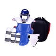 thumbnail image 2 of Conjunto de equipo de entrenamiento de kárate para sparring, traje protector ajustable de EVA y PU para artes marciales. para 160 a 170 cm, 2 of 8