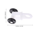 thumbnail image 2 of AURARMLET 100Ud Riel De Con Polea Para Uso Industrial Y Deslizamiento Silencioso, 2 of 8