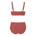 thumbnail image 5 of XIYON Bikini Sets For Women V Neck High Waisted Swimsuits Two Piece Bathing Suit Beach Vacation 2026, 5 of 5
