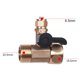 thumbnail image 3 of Solid Brass Valve for Efficient Connection in Water Purification Systems, 3 of 10
