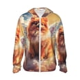 thumbnail image 2 of Lsque Cute Cloud Pomeranian UPF 50+ Lightweight Sun Protection Men's Women's Long Sleeve Shirt, Hoodie Performance -XX-Large, 2 of 9