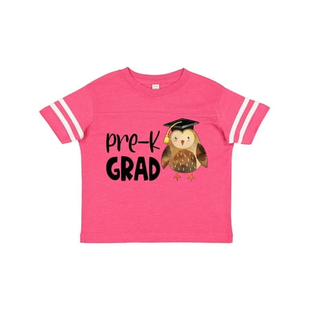 

Inktastic Pre-K Grad- Owl in Cap Gift Toddler Boy or Toddler Girl T-Shirt