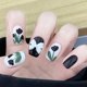 thumbnail image 5 of hojas de pegatinas para decoración de uñas, calcomanías autoadhesivas de acrílico para diseño de uñas para decoración de manicura de uñas, corazón, flor, 5 of 8