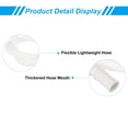thumbnail image 4 of Uxcell 3.3ft Air Conditioner Drain Hose Kit, Universal Drain Connector Hose with Clamp Connector 3, White, 4 of 6
