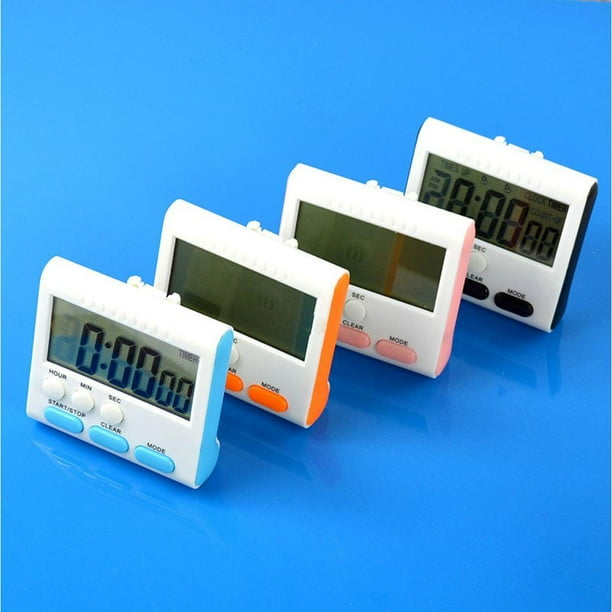 Reloj Contador de Tiempo Pantalla LCD Portatil Del Reloj Del Temporizador de cuenta de regresiva Digital 2pcs para de Magideal Reloj Contador de Tiempo Walmart en linea